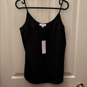 Calvin Klein Women's Black Satin Top
